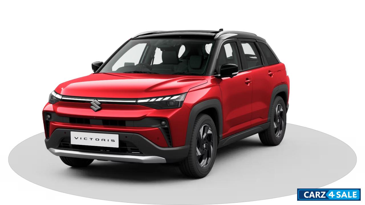 Maruti Suzuki Victoris Sizzling Red with Bluish Black Roof (Dual Tone)