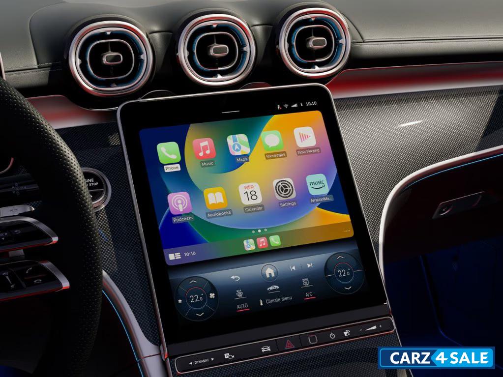 Mercedes-Benz CLE 300 Cabriolet 4MATIC MBUX multimedia system via Apple CarPlay and Android Auto