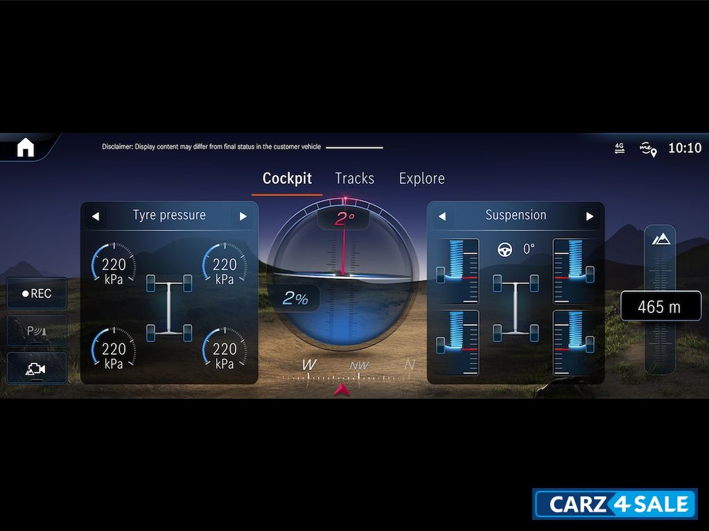 Mercedes-Benz G-Class G 580 Edition One Offroad Cockpit