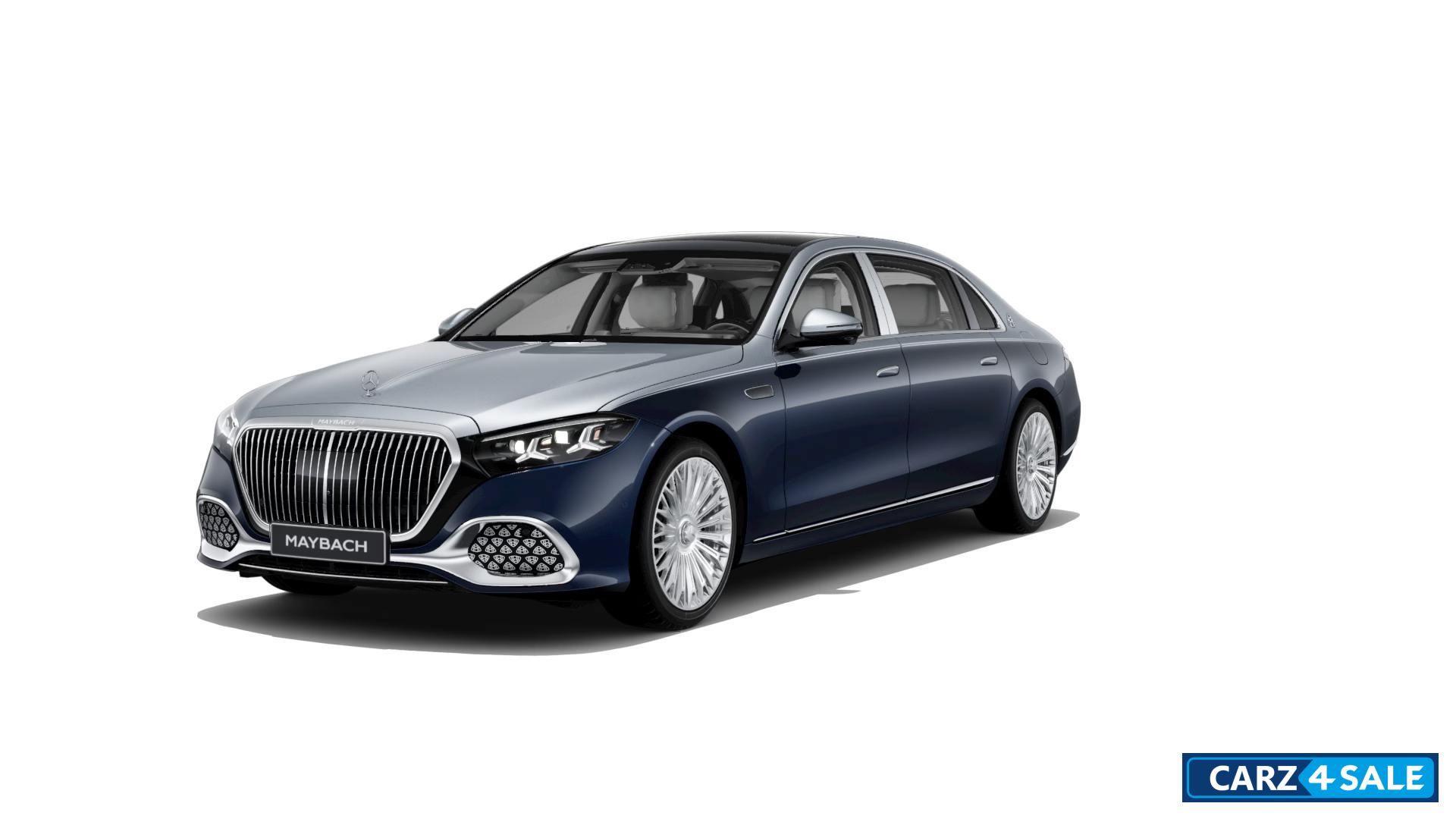 Mercedes-Benz Maybach S580e Nautical blue metallic / high-tech silver metallic