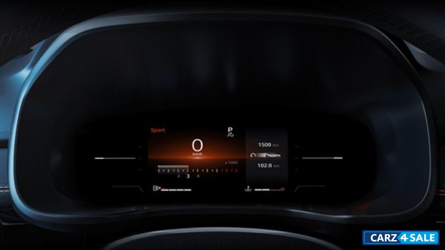 Renault Kardian 7” digital speedometer