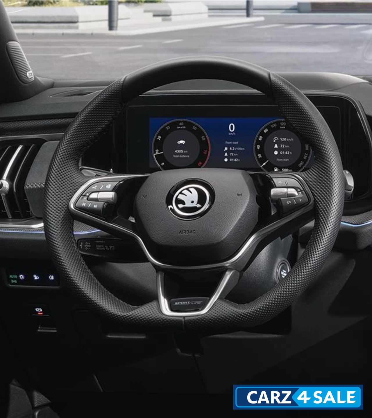 Skoda Kodiaq Sportline Petrol 7-speed DSG 2025 Three Spoke Steering