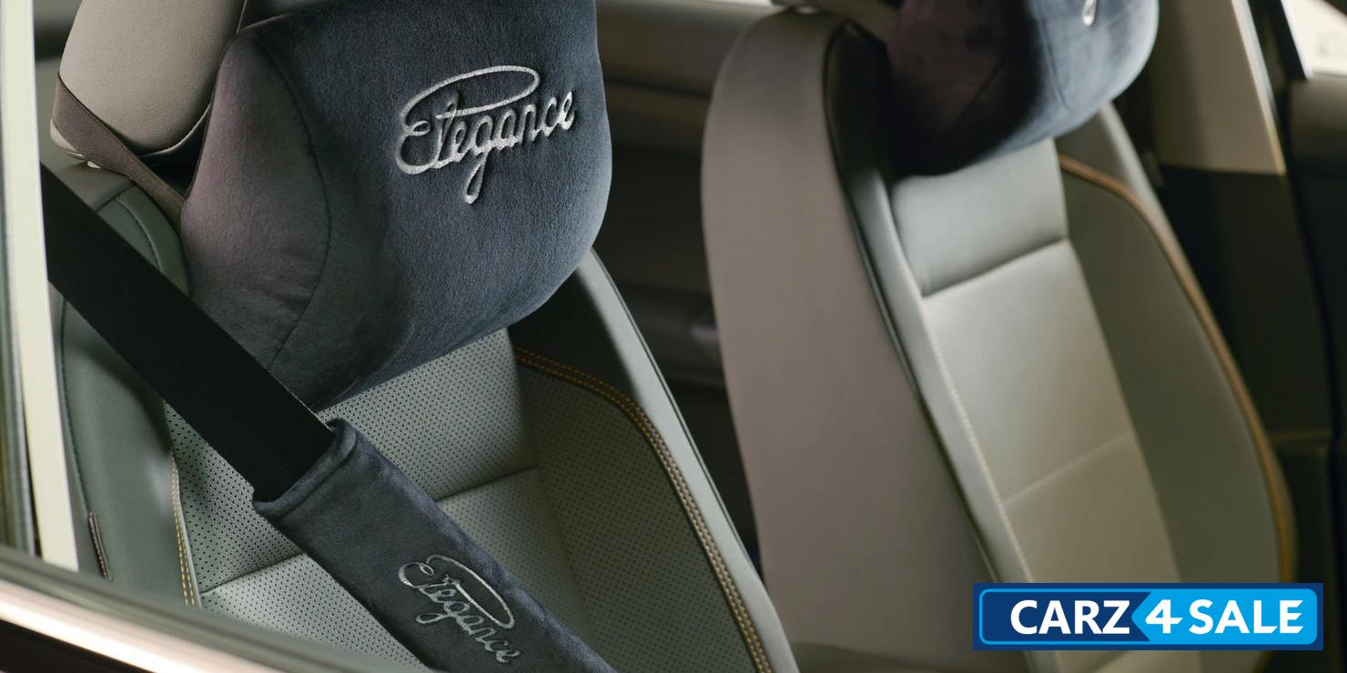 Skoda Kushaq Elegance Edition 1.5 TSI Petrol MT Elegance Seat Belt & Cushion Cover