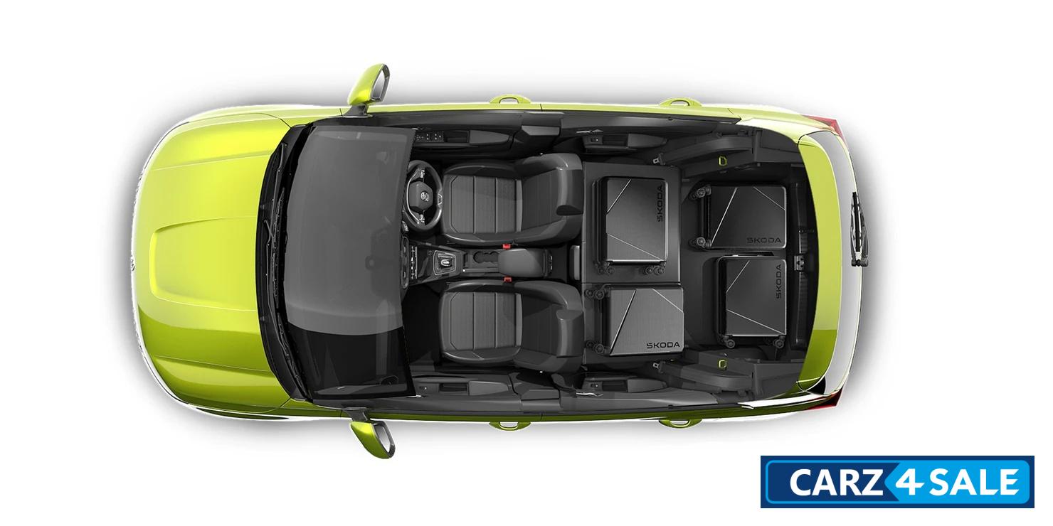 Skoda Kylaq 1,265 litres total luggage space
