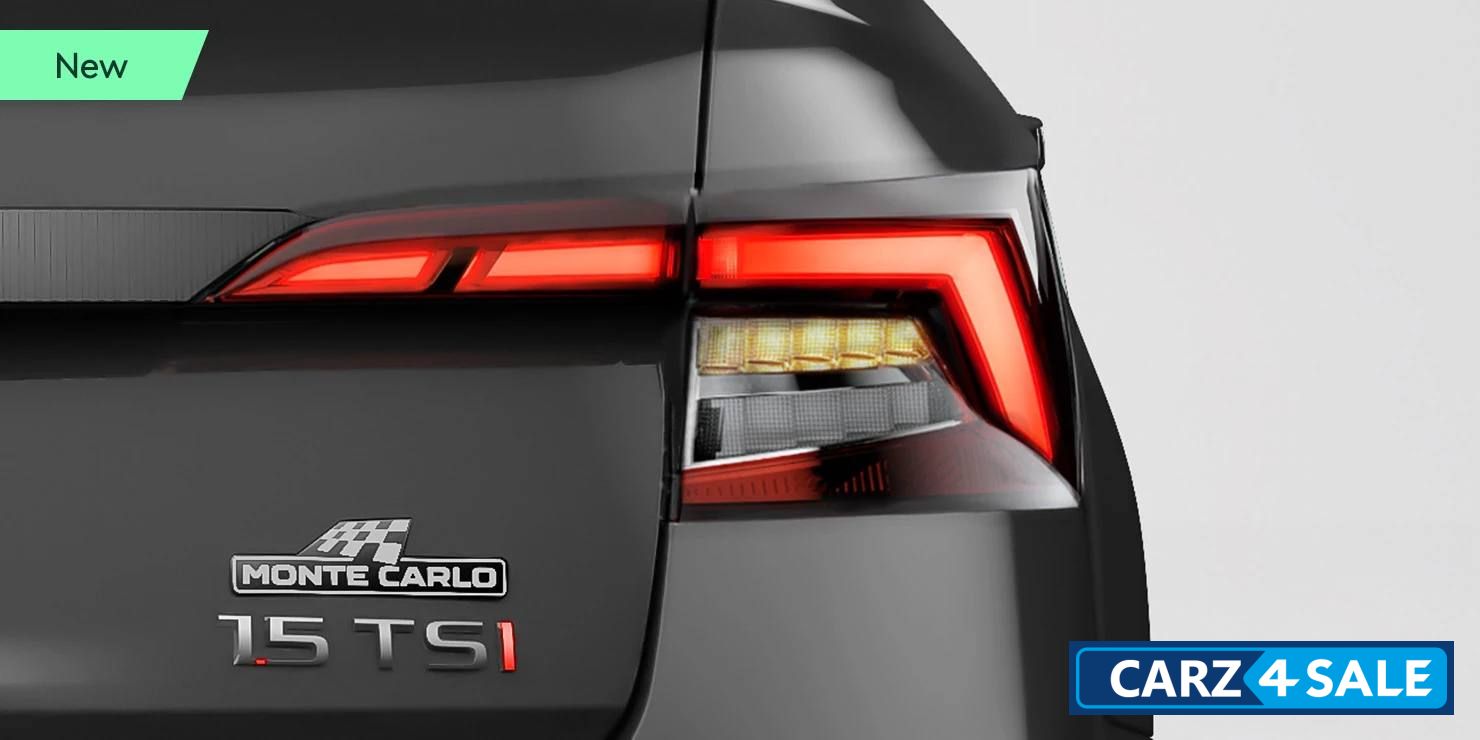 Skoda Slavia 2026 Full LED taillamps