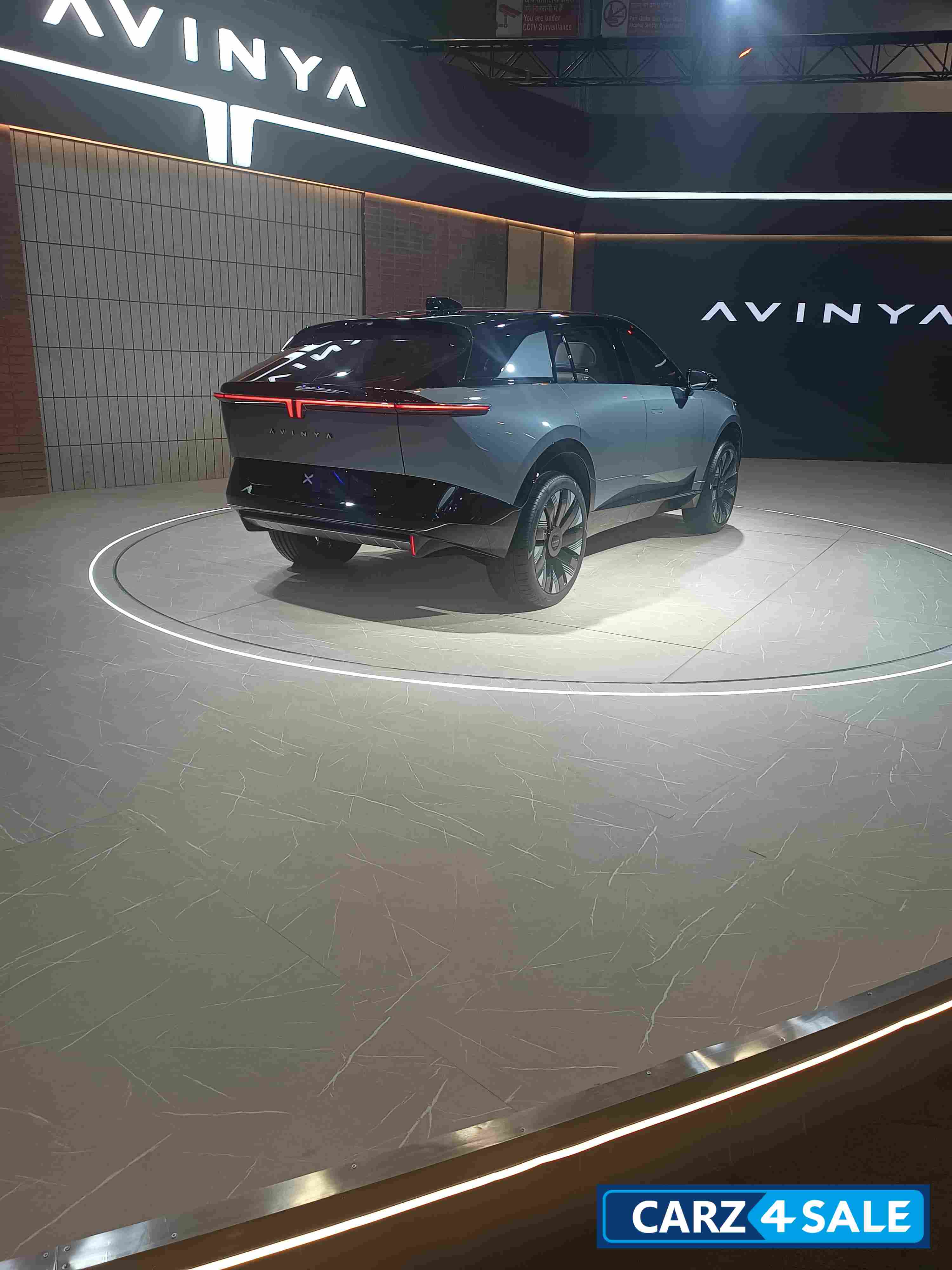 Tata Avinya EV Picture from the Bharat Mobility Global Expo 2025