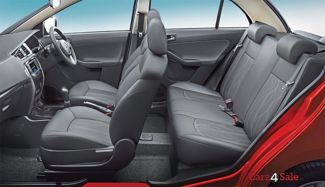 Tata Bolt XT Petrol - Interior design and seating space