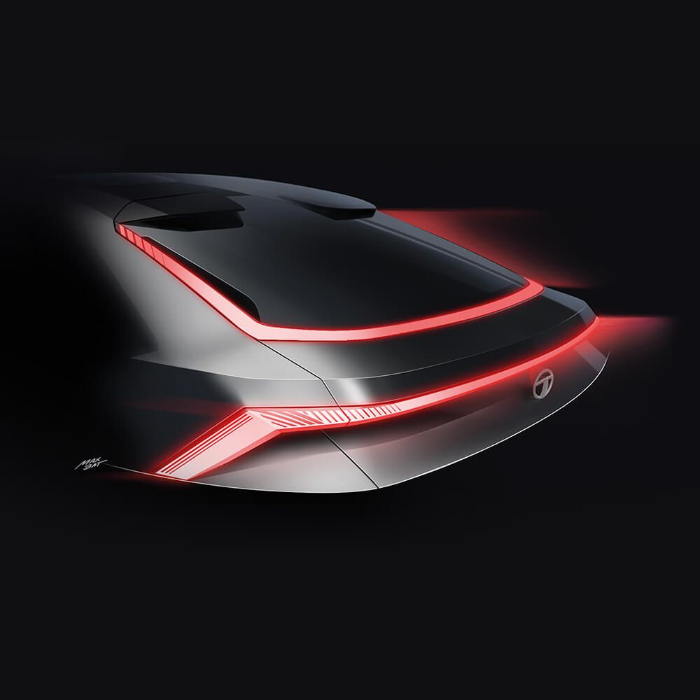 Tata Curvv EV Tail lamp