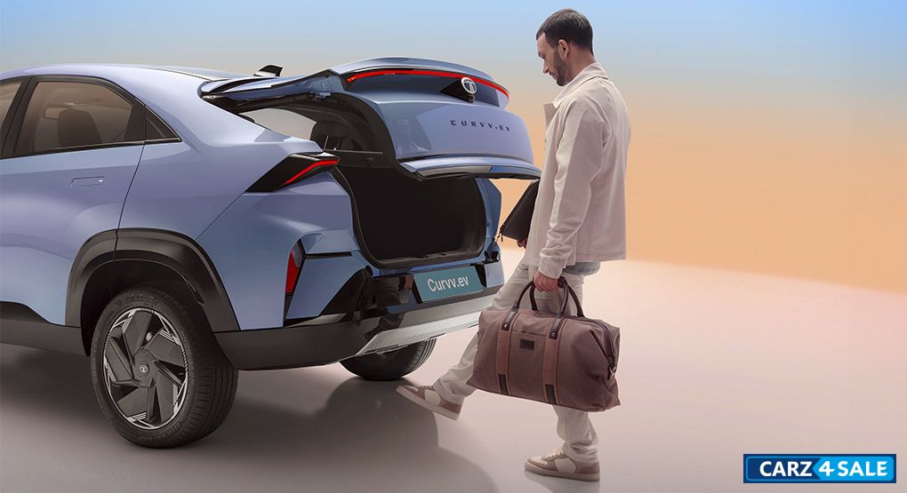 Tata Curvv EV Powered Tailgate with Gesture Activation