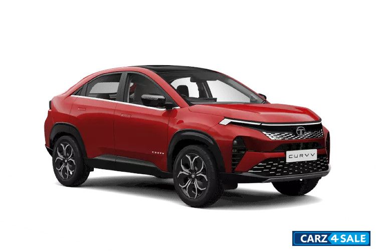 Tata Curvv Flame Red