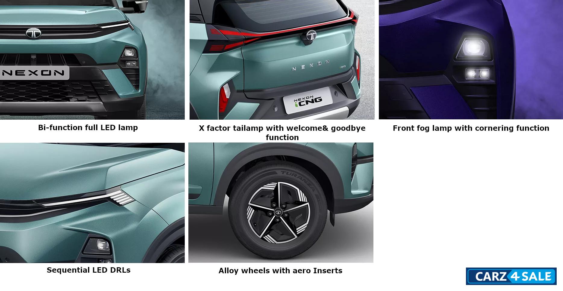 Tata Nexon iCNG Exterior Features