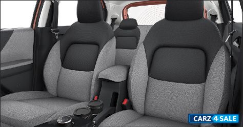 Tata Tiago 2026 Premium Melange Fabric Seats with Under Thigh Support