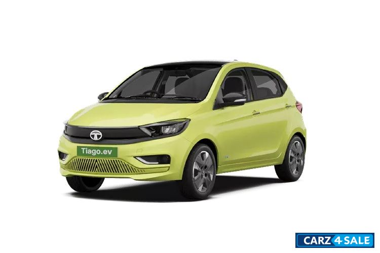 Tata Tiago EV 2025 Chill Lime with Dual Tone