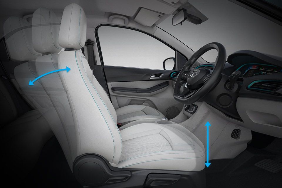 Tata Tigor EV XZ Plus Lux - Height adjustable driver seat