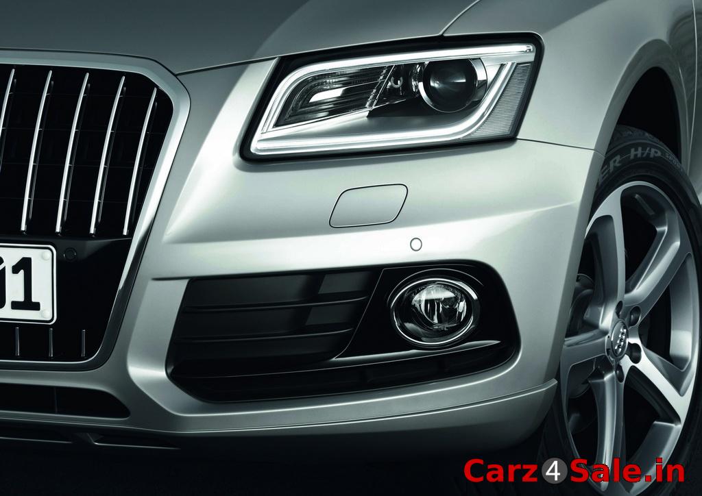 2013 Audi Q5 headlight and fog lamp