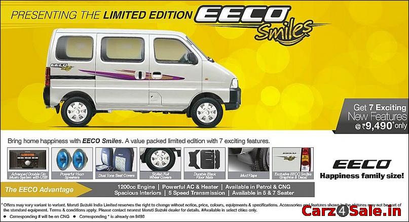 2013 Maruti Suzuki Eeco Smile limited edition