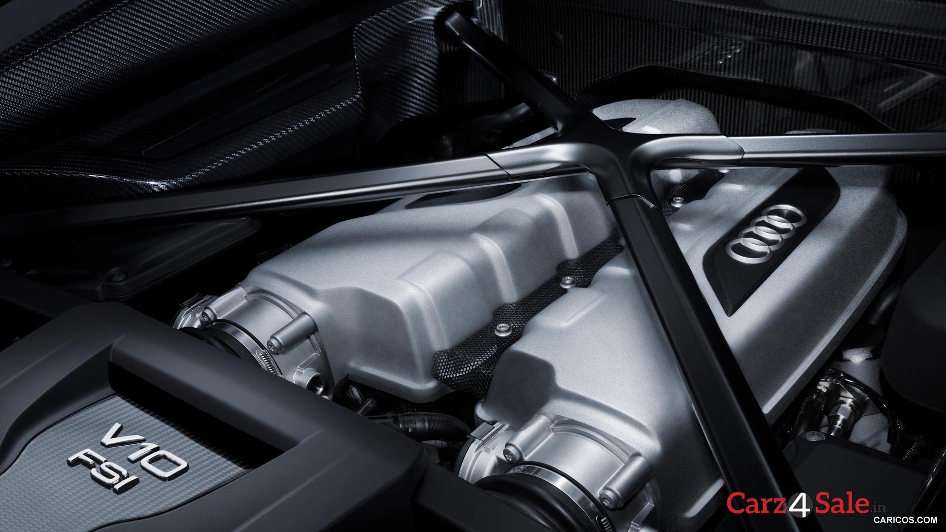2016 Audi R8 V10 Plus Engine
