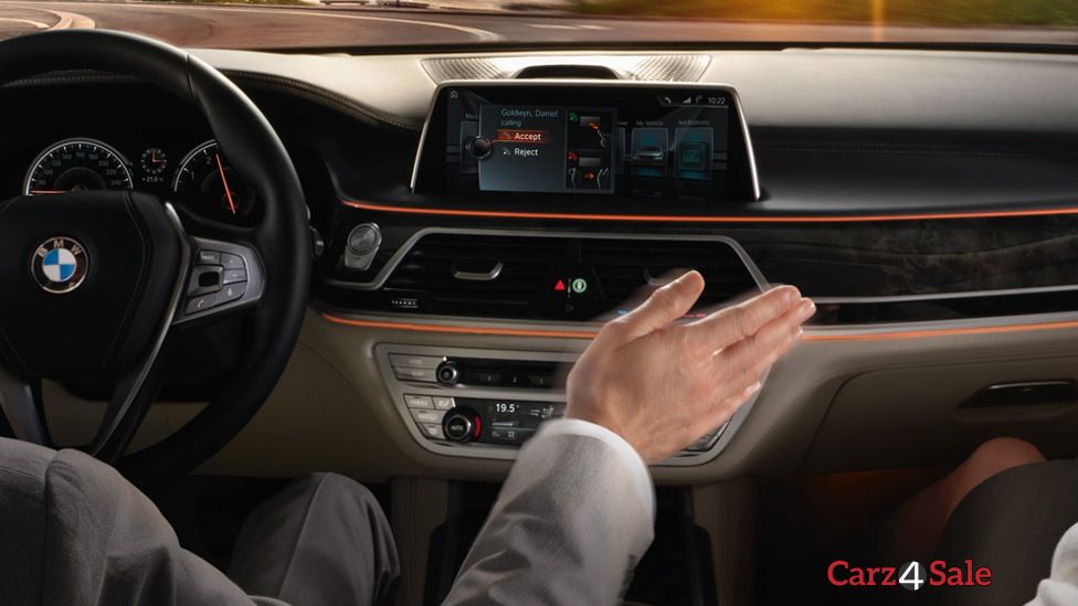 2016 Bmw 7 Series Gesture Control