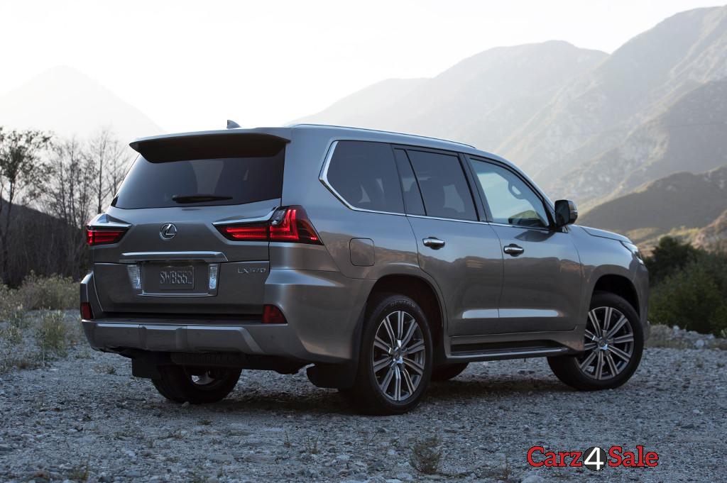 2016 Lexus Lx 570 Rear Right View