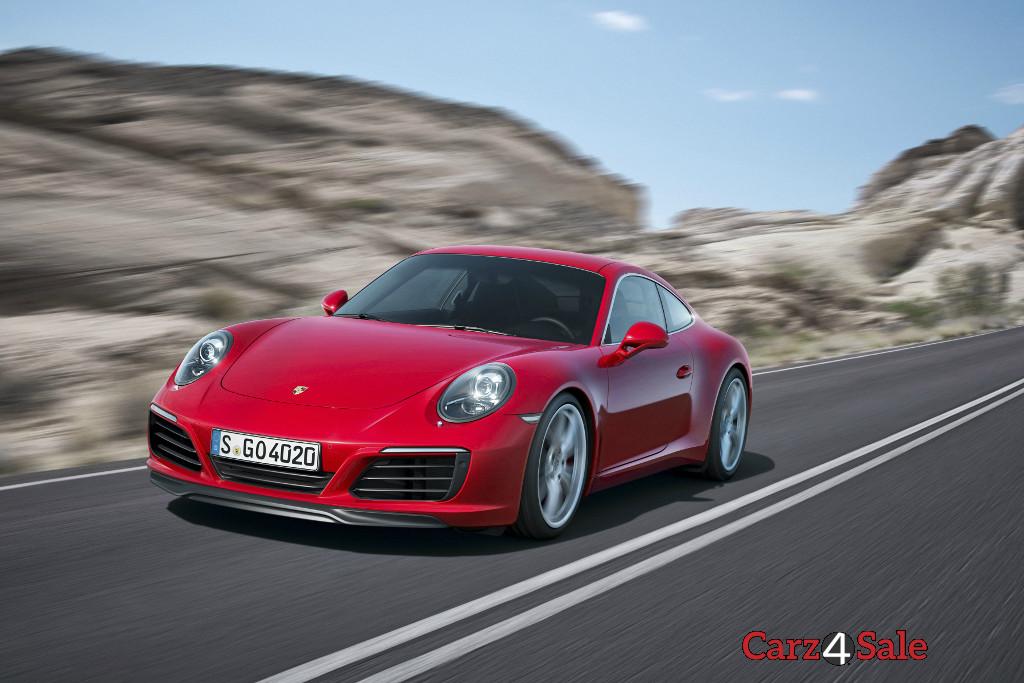 2016 Porsche 911 Carrera Turbocharged Front Left View