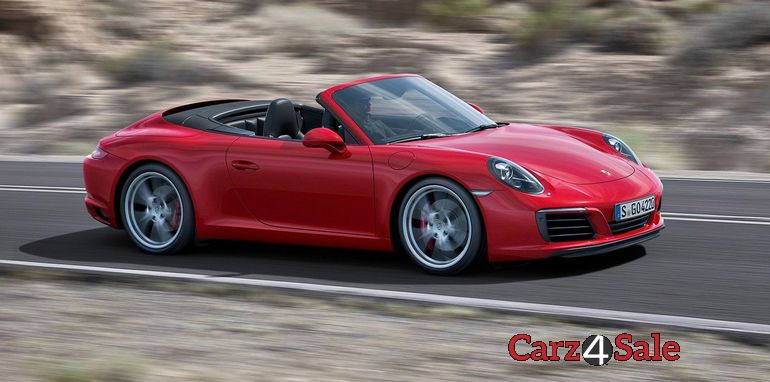 2016 Porsche 911 Carrera Turbocharged Side View