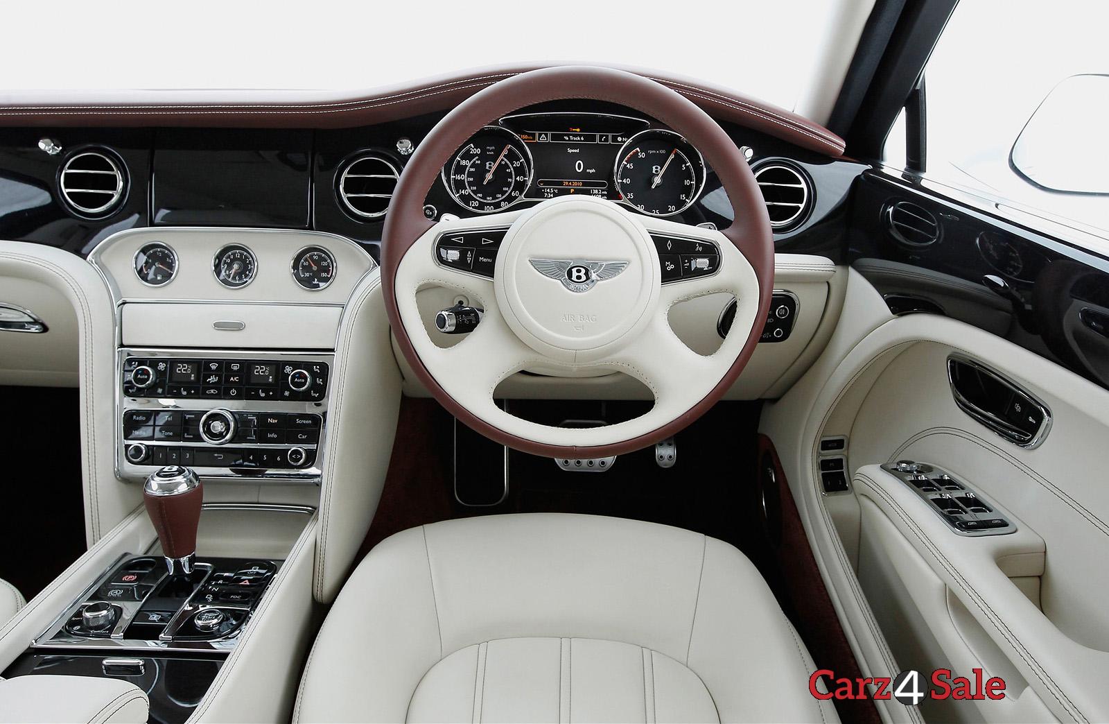 Bentley Mulsanne Driver Cabin