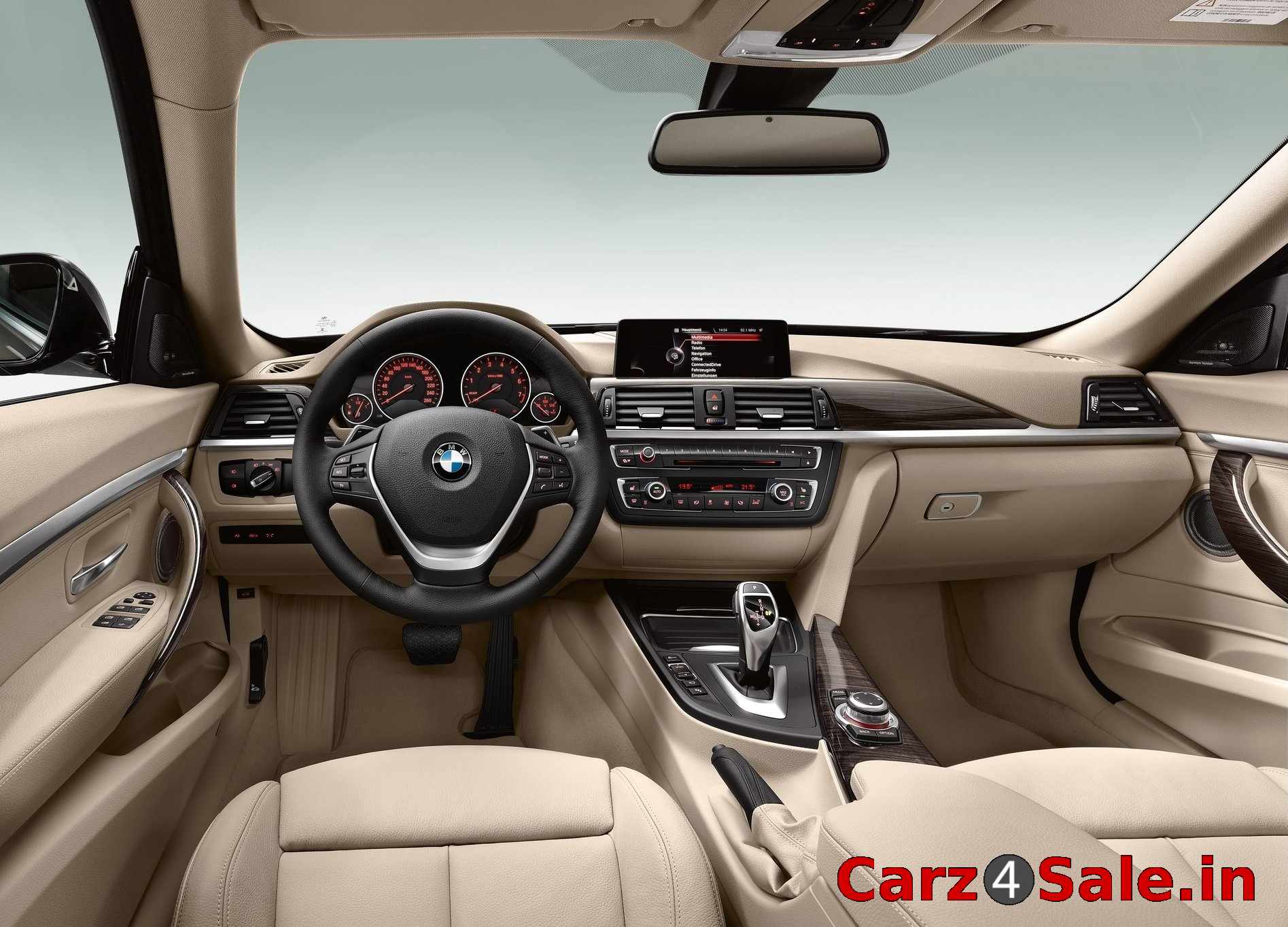 BMW 3 series GT interior