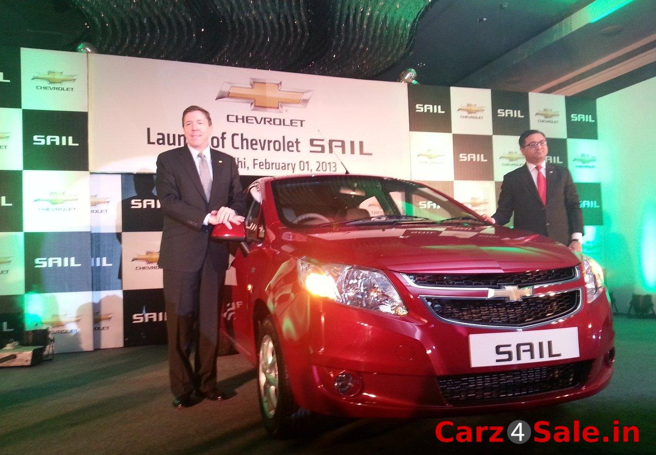 Chevrolet Sail sedan launch