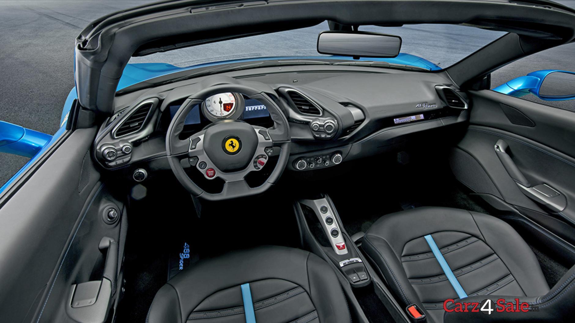 Ferrari 488 Spider 2016 Interior