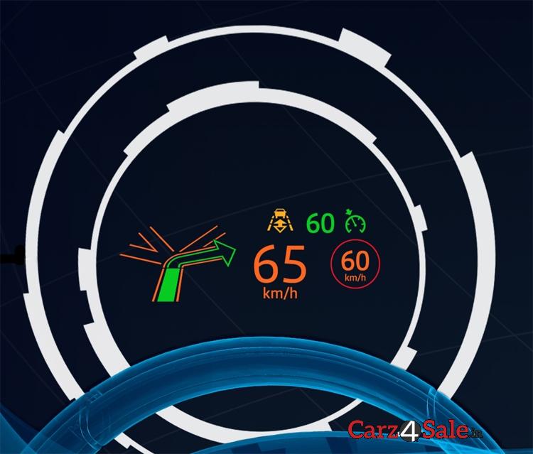 Jaguar Xe Head Up Display