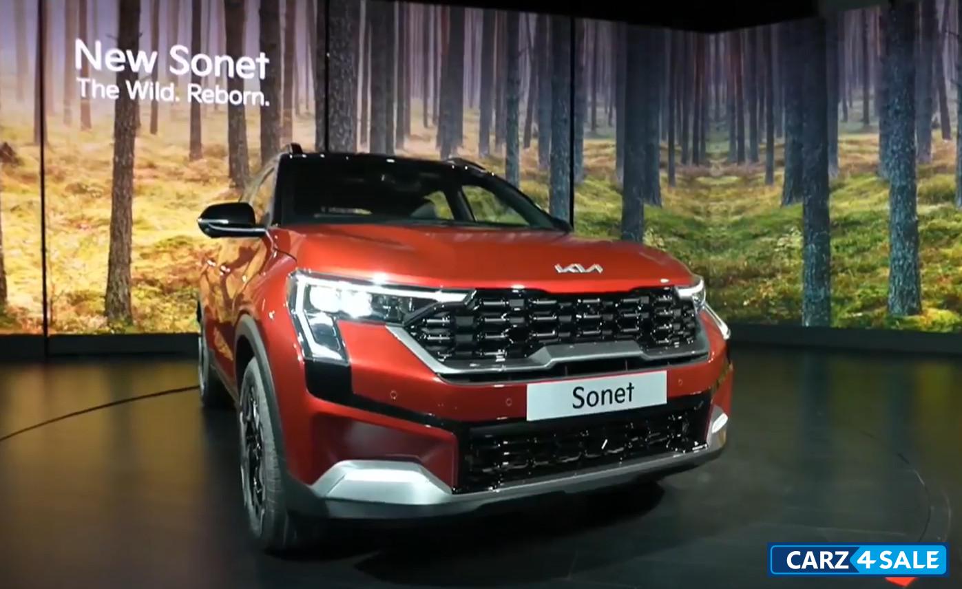 Kia Sonet Facelift 2024 Unveiled