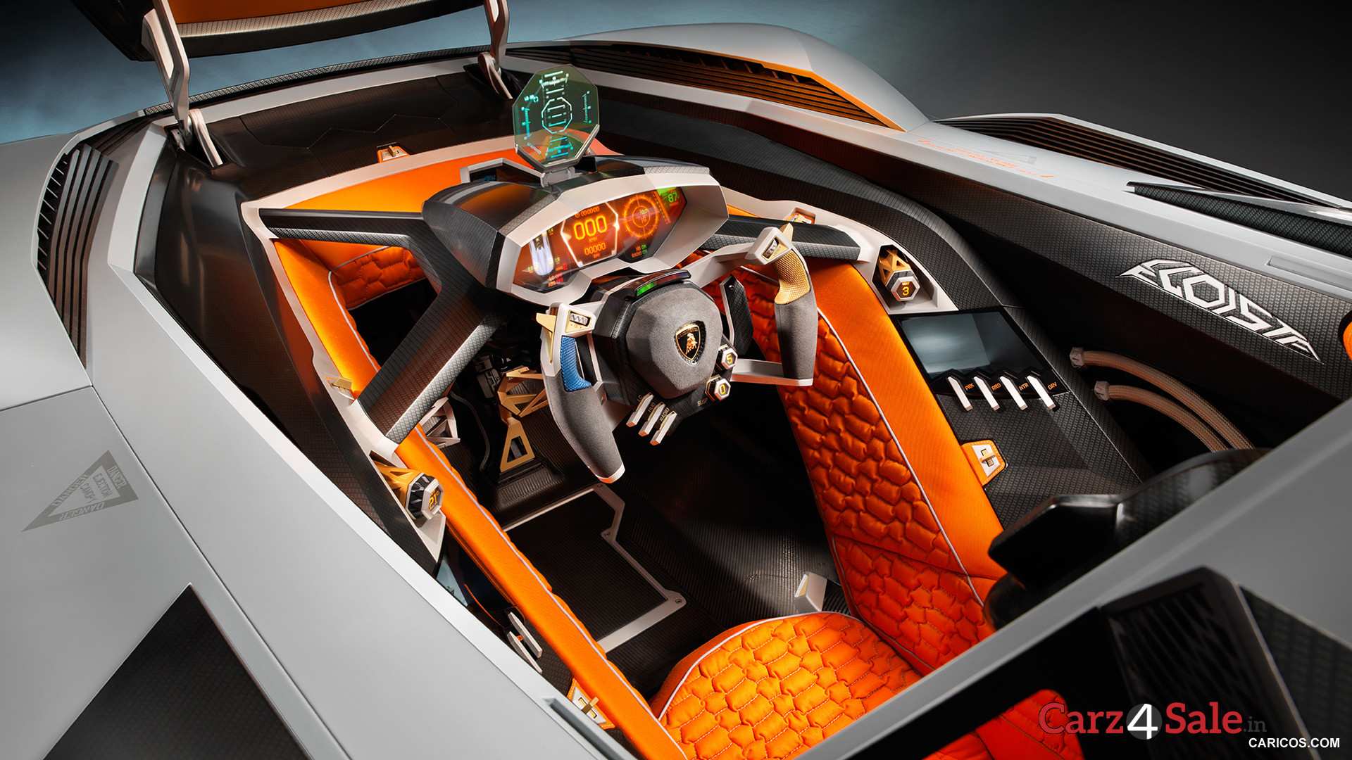 Lamborghini Egoista Interior