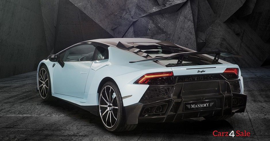 Lamborghini Huracan By Mansory Rear View