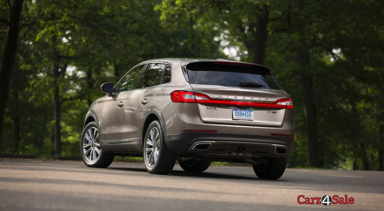 Lincoln Mkx Rear View