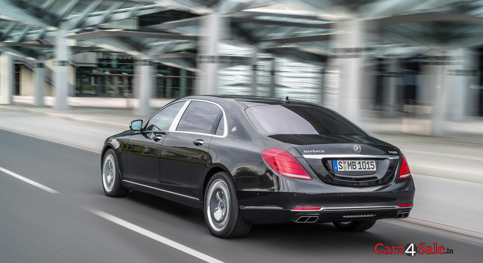 Mercedesmaybach S600 Rear