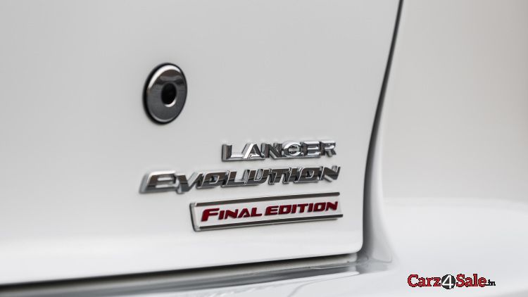 Mitsubishi Evolution Final Edition Badge