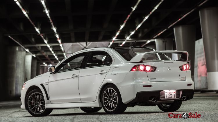 Mitsubishi Evolution Final Edition Rear