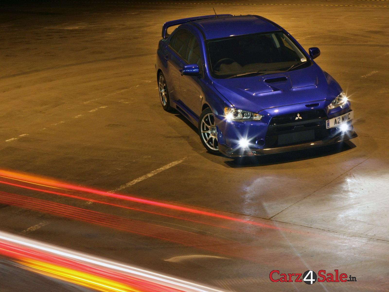 Mitsubishi Lancer Evo X Top View