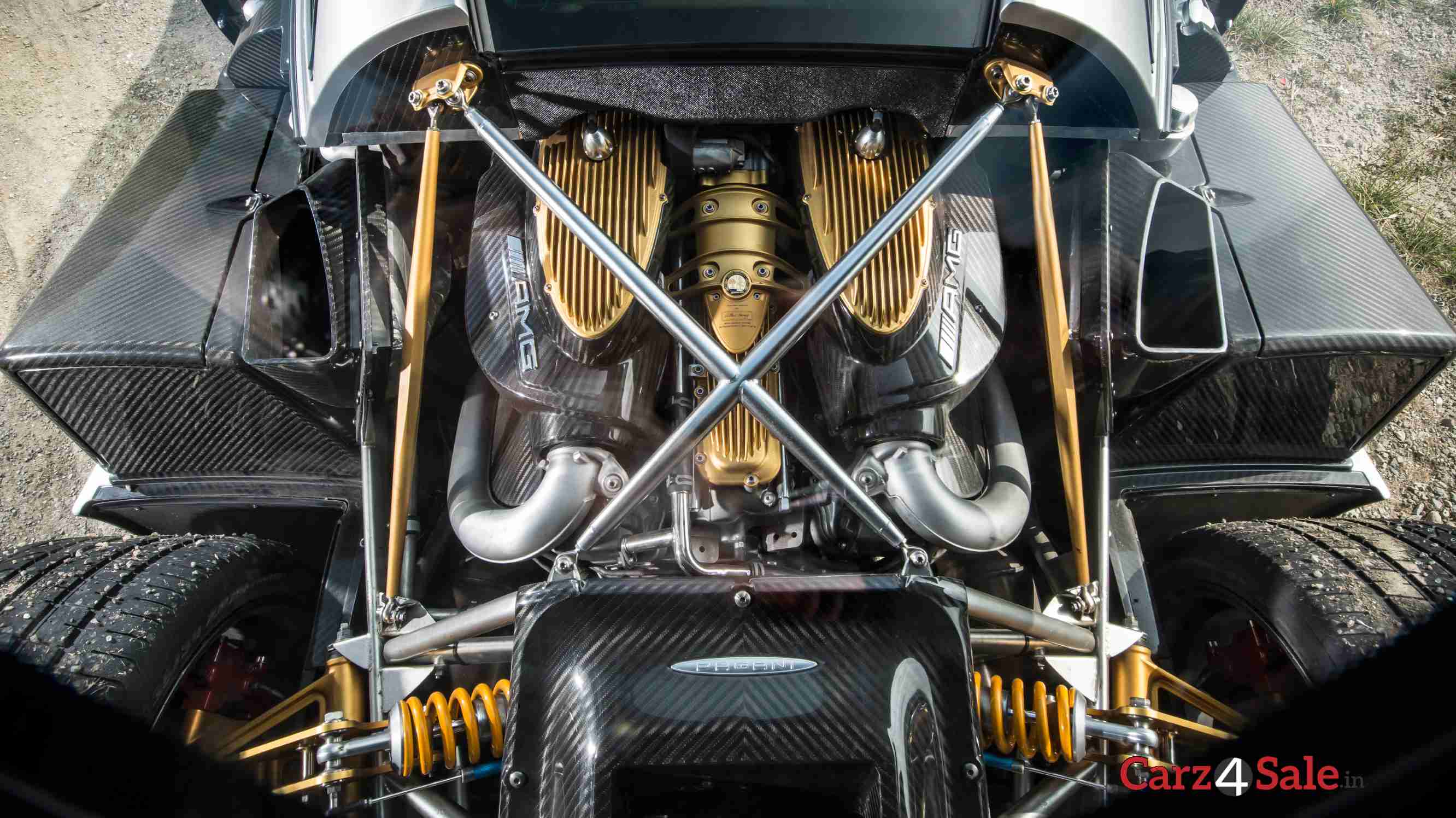 Pagani Huayra Engine