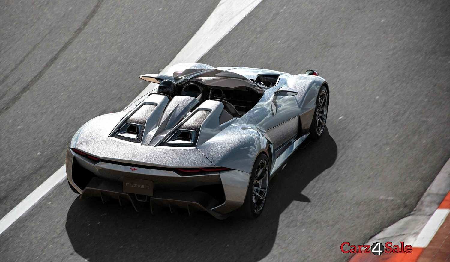 Rezvani Beast Rear Top View