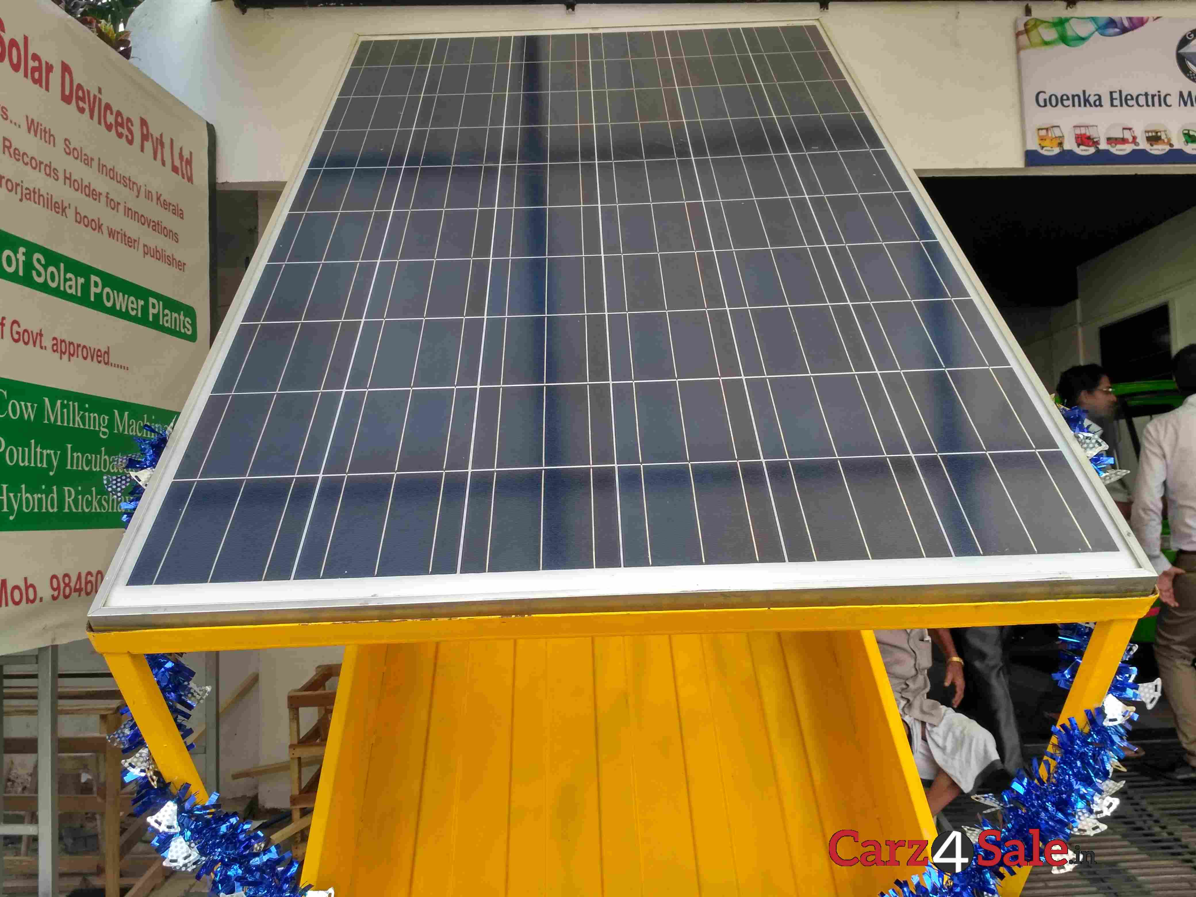 Solar E Rickshaw Cargo Carrier