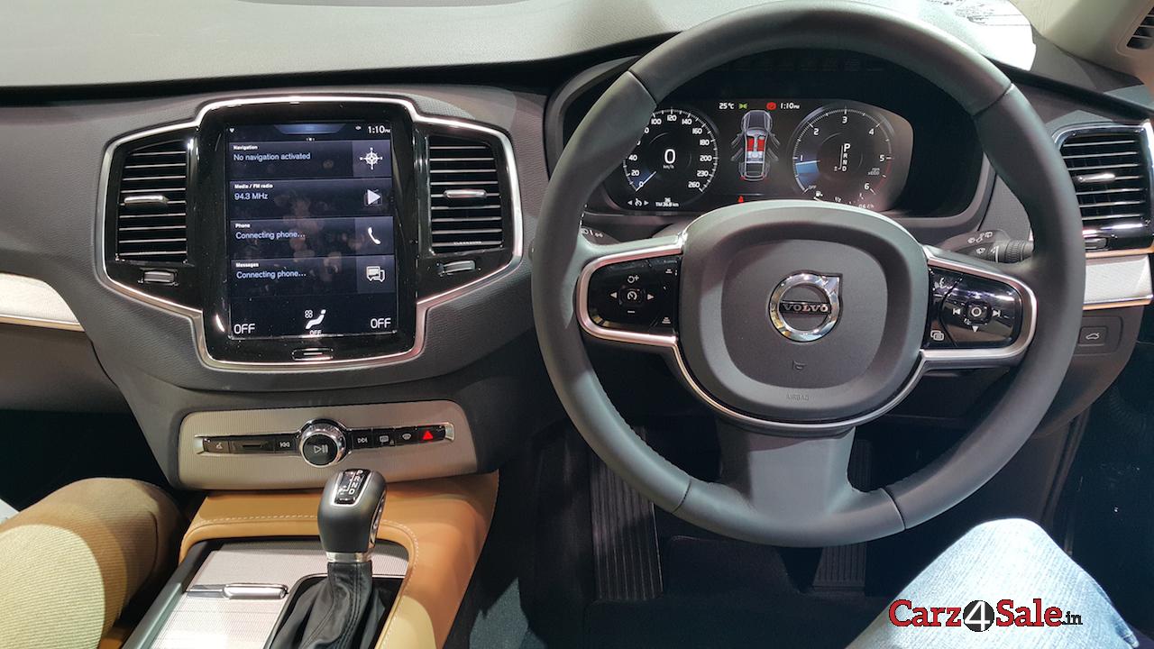 Volvo Xc90 Driver View India Launch